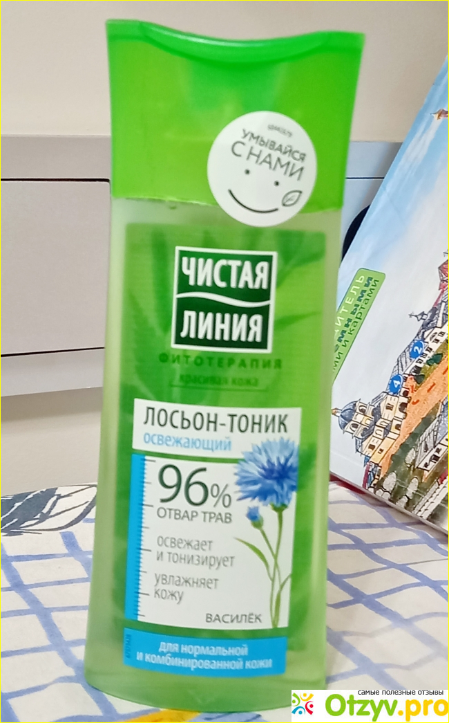 Отзыв о Лосьон-тоник освежающий Чистая линия "Василек"