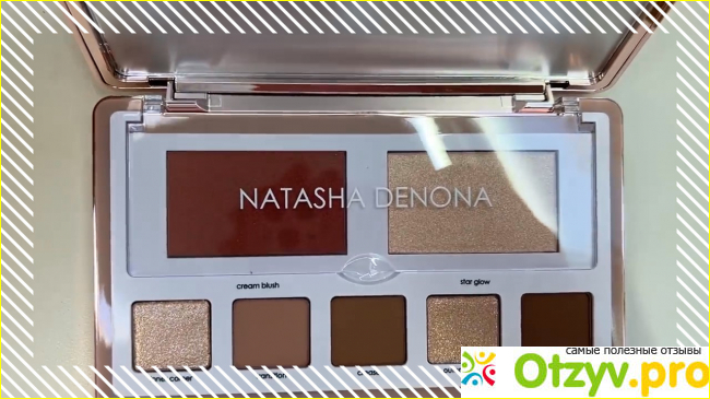 Отзыв о Палетка NATASHA DENONA GLAM FACE PALETTE LIGHT