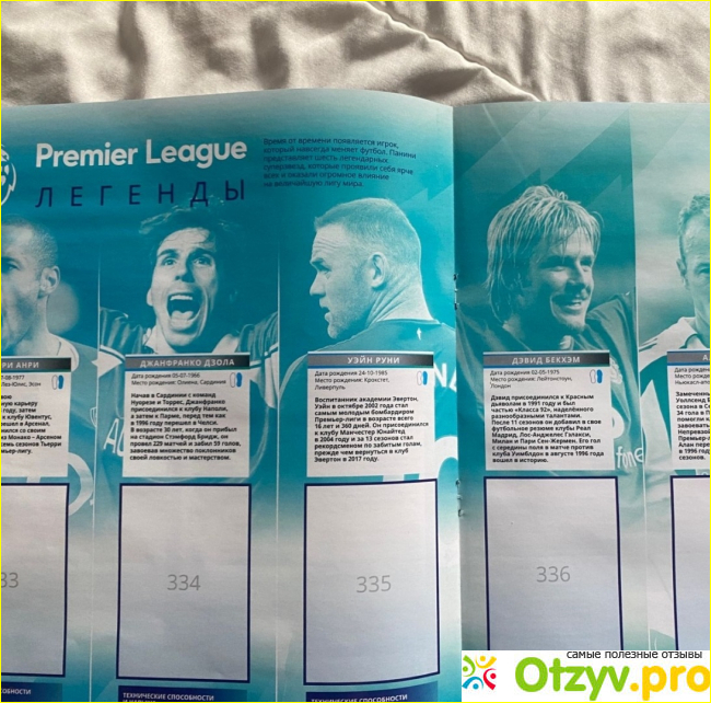 Panini Premier League. Официальный альбом для наклеек 2022 фото2