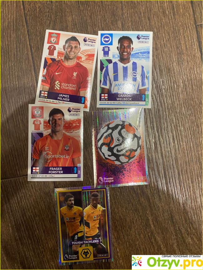 Panini Premier League. Официальный альбом для наклеек 2022 фото4