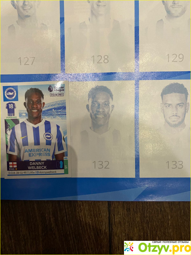 Panini Premier League. Официальный альбом для наклеек 2022 фото3