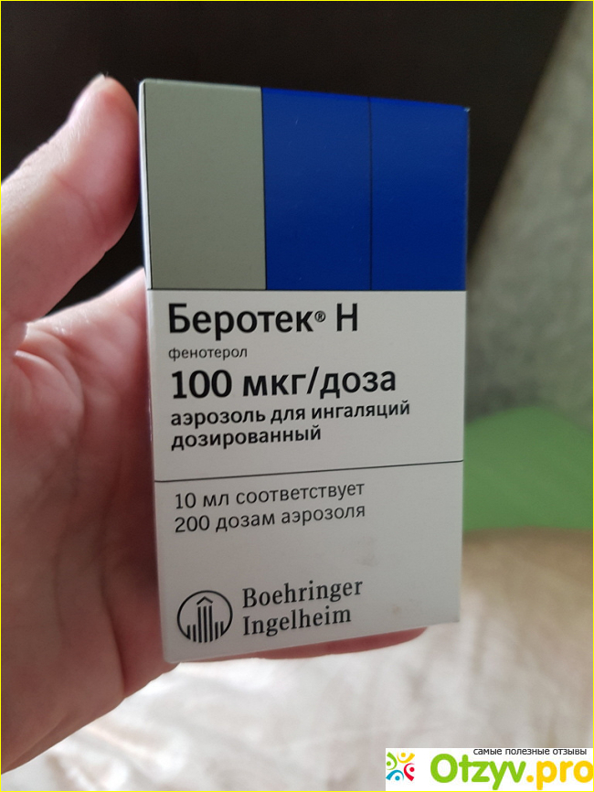 Беротек аэрозоль