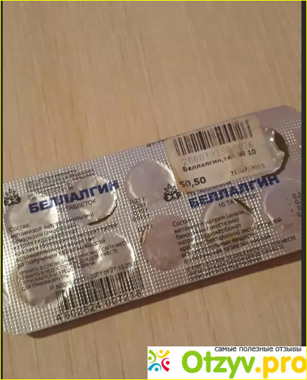 Таблетки Беллалгин
