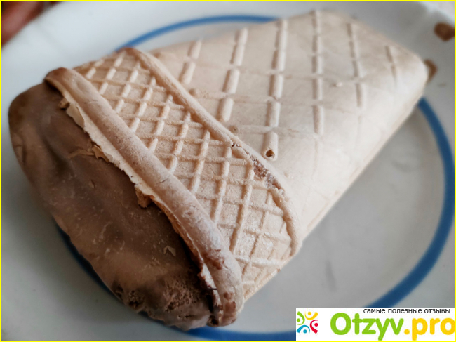 Мороженое Белая Бяроза Пломбир шоколадный со сгущённым молоком фото2