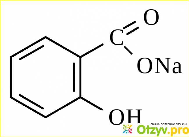 Раствор натрия салицилата 
