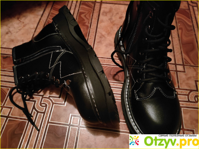 Ботинки женские DALIYA Эко-К Черный А17-501 фото2