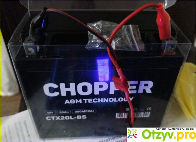 Отзыв о Chopper 12v 20ah STX20L-BS