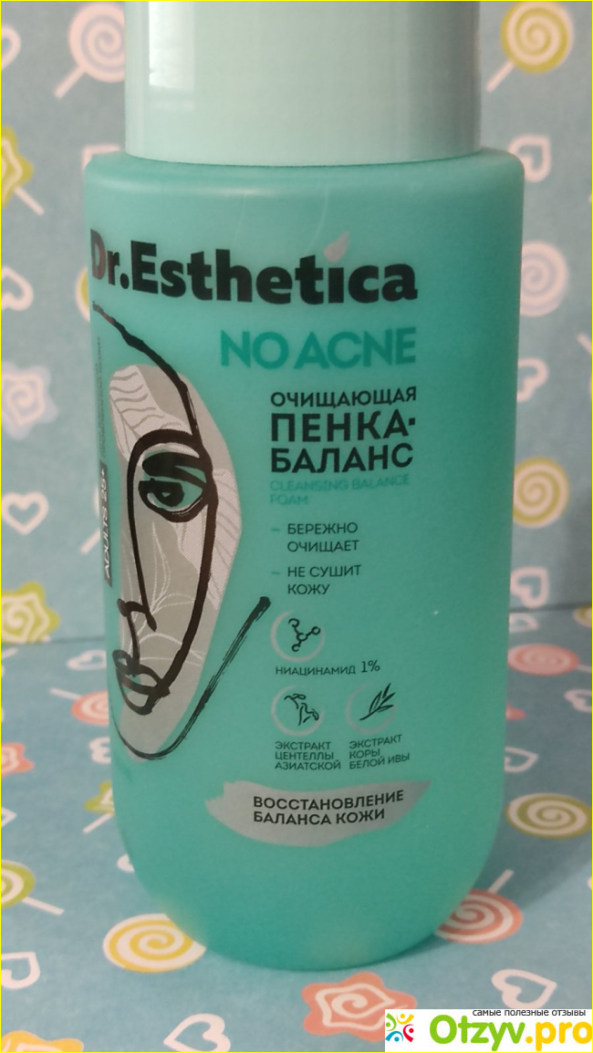 Отзыв о Пенка-баланс очищающая Dr.Esthetica