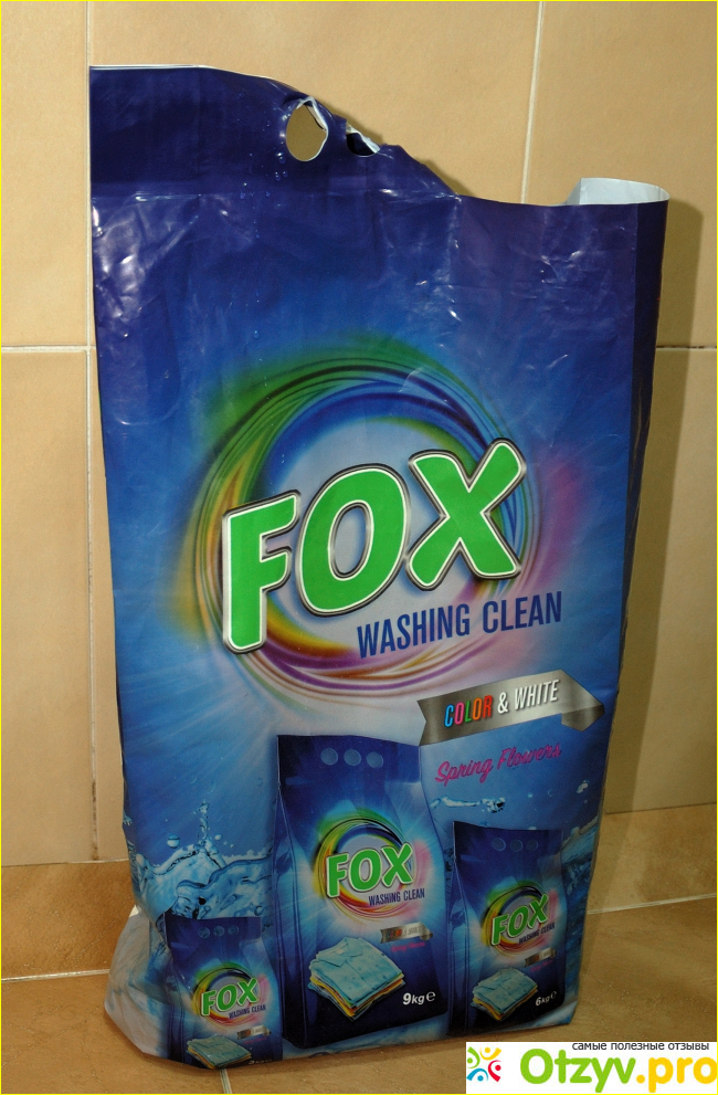 Отзыв о Стиральный порошок FOX Washing Clean