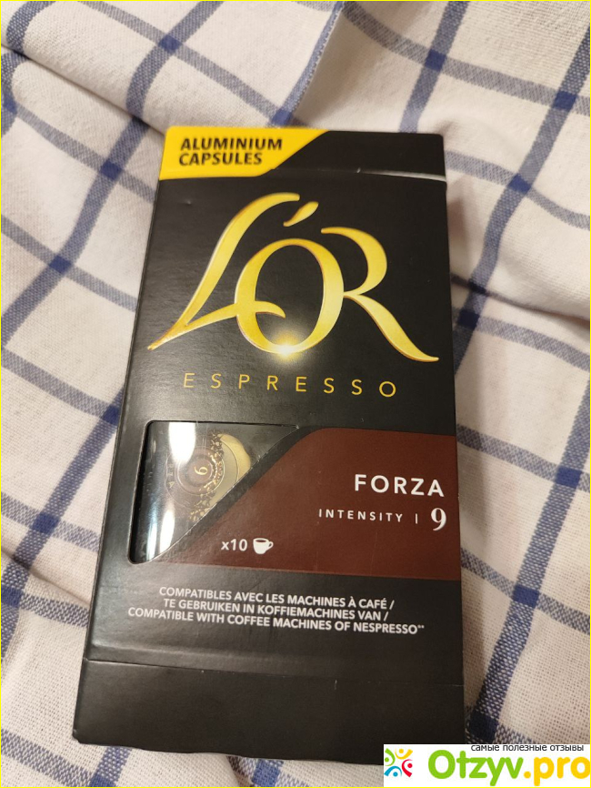 Отзыв о Кофе в алюминиевых капсулах L'or Espresso Forza