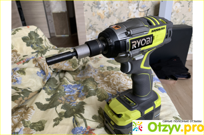 Бесщеточный аккумуляторный ударный гайковерт Ryobi ONE+ RIW18X-0 HP фото2