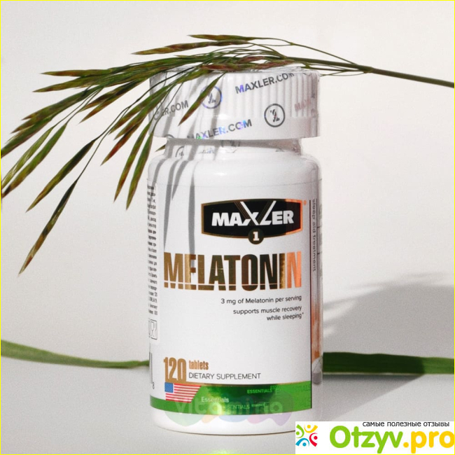 Maxler Melatonin 3 Мг фото1