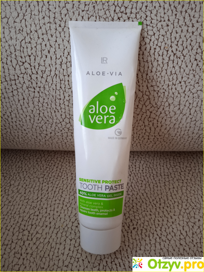 LR ALOE VIA Aloe Vera Зубная паста для чувствительных зубов фото3