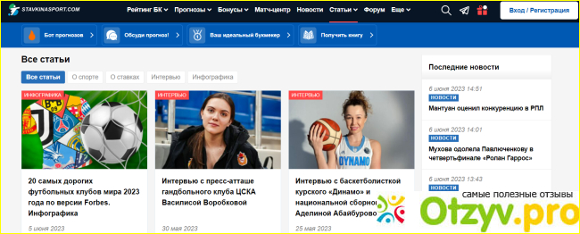 Отзыв о Stavkinasport.com