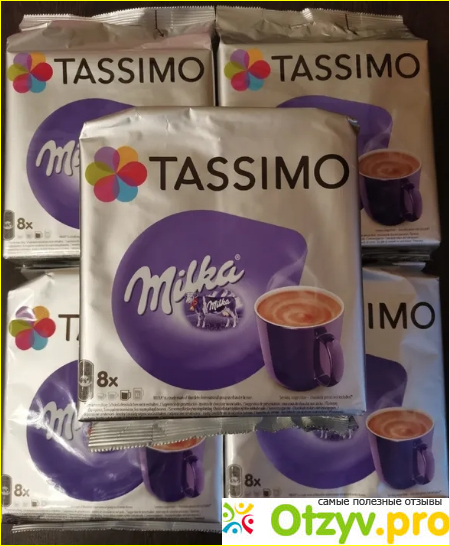 Отзыв о Какао в капсулах Tassimo Milka