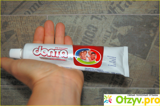 Отзыв о Зубная паста Denta (Турция)