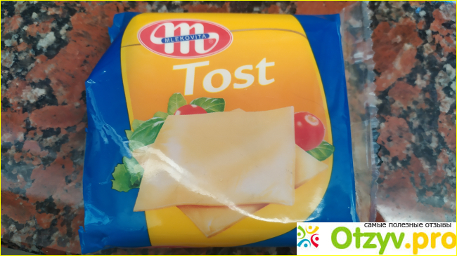 Отзыв о Сыр плавленый ломтевой Mlekovita Tost