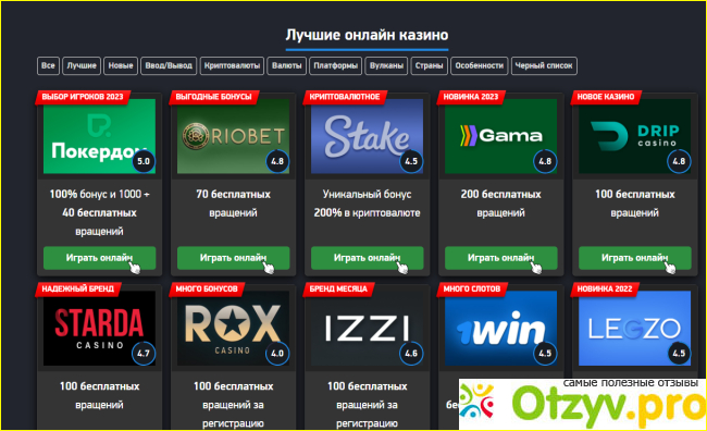 Отзыв о Casino.ru