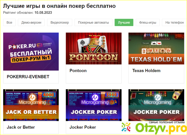 Отзыв о Pokeronlinerus.biz