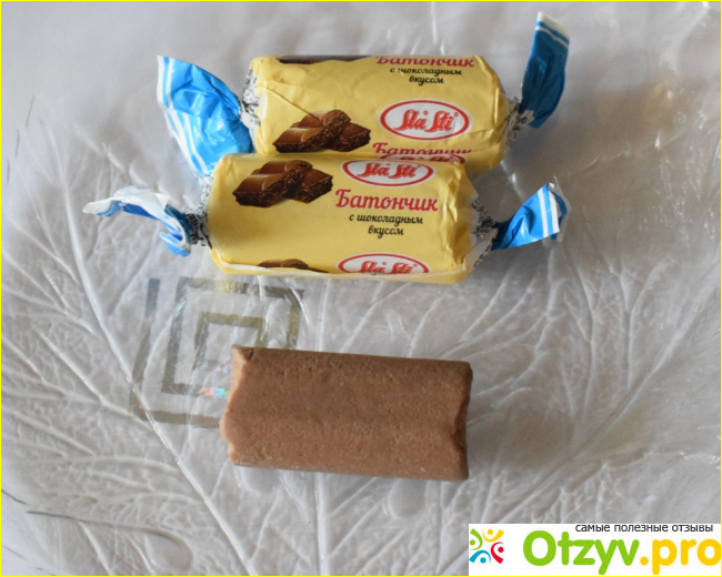 Батончики с шоколадным вкусом SlaSti фото2