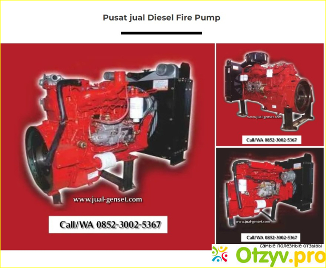 Сайт по продаже генераторов (Jual Genset Murah)