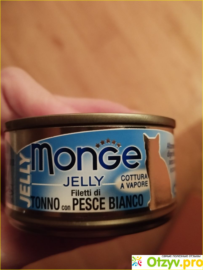 Отзыв о Влажный корм jelly Adult cat для взрослых кошек с желтоперым тунцом и белой рыбой