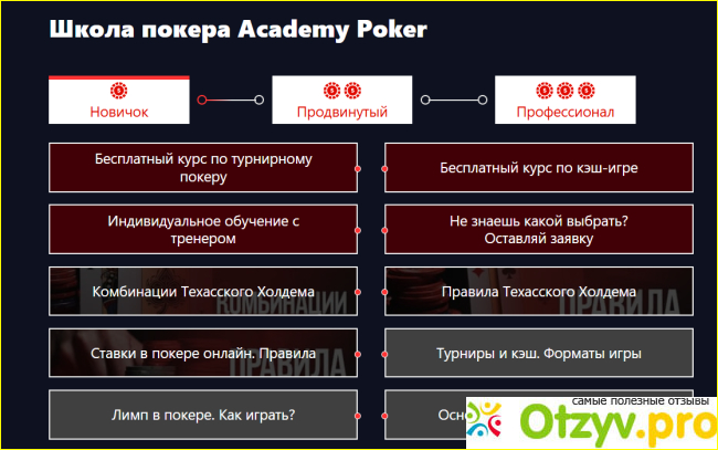Отзыв о Academypoker.ru