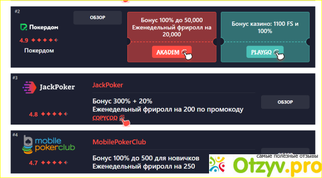Отзыв о Academypoker.ru
