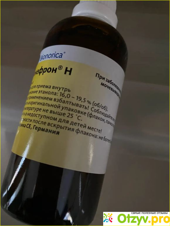 Отзыв о Канефрон раствор для применения внутрь