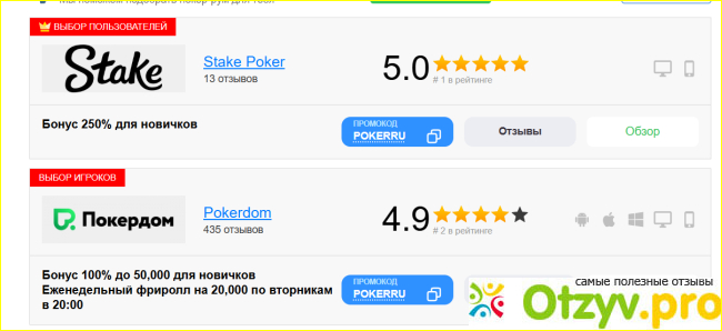 Отзыв о Poker.ru