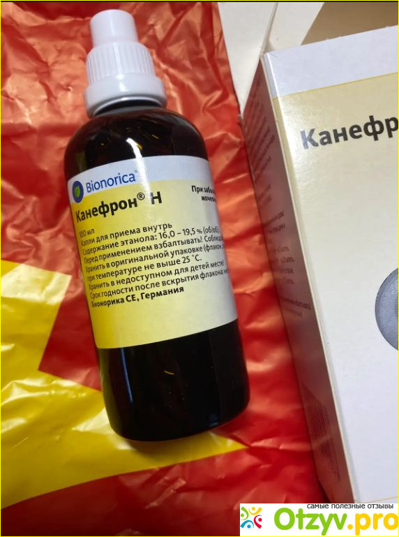 Отзыв о Канефрон раствор для применения внутрь