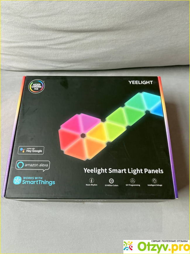 Отзыв о Умная светодиодная панель Yeelight Smart Light Panels-6pcs