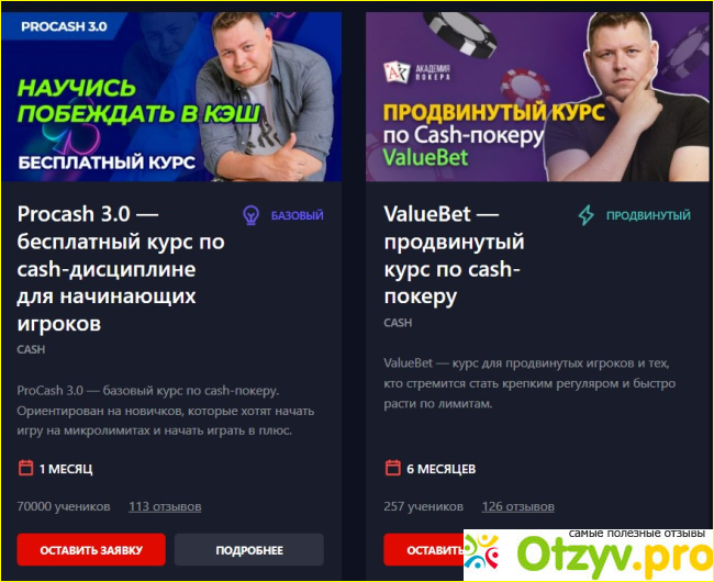 Отзыв о Academypoker.ru