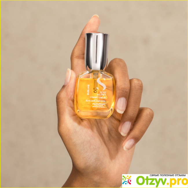 Отзыв о Масло с термозащитой против секущихся волос, придающее блеск Cristalli