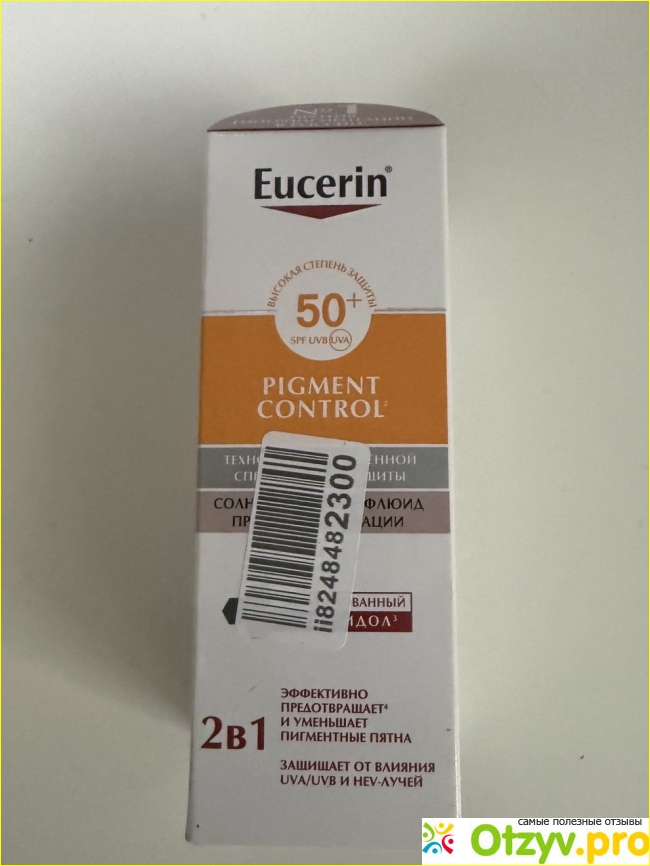 Отзыв о Солнцезащитный флюид от Eucerin