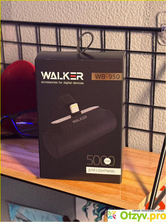 Отзыв о Мини power bank Walker 950