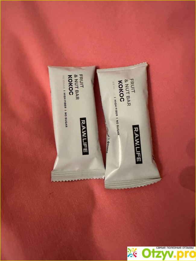 Отзыв о R.a.w. life фруктово-ореховая линейка батончиков «fruit and nut»