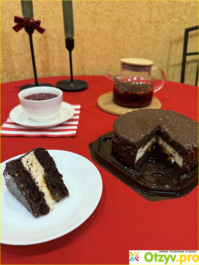 Торт "La Creme" Кранч кейк арахис-карамель фото2