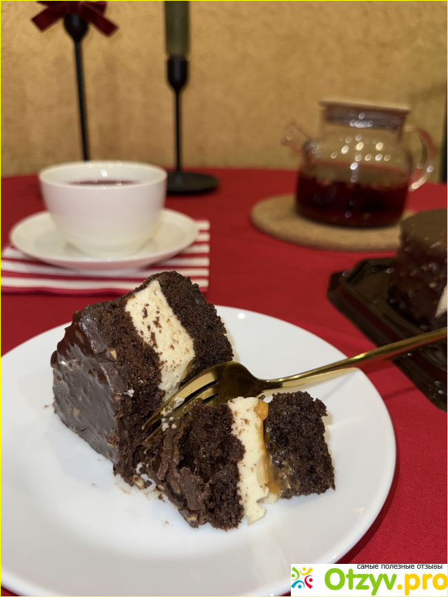 Торт "La Creme" Кранч кейк арахис-карамель фото5