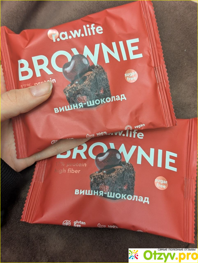 Отзыв о Брауни вишня - шоколад