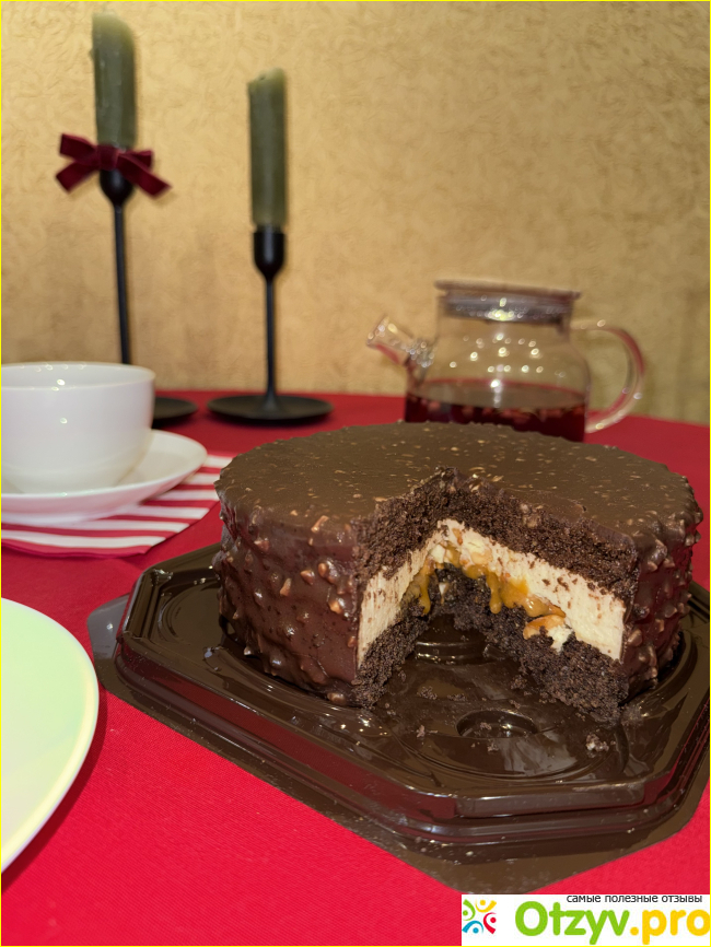 Торт "La Creme" Кранч кейк арахис-карамель фото3