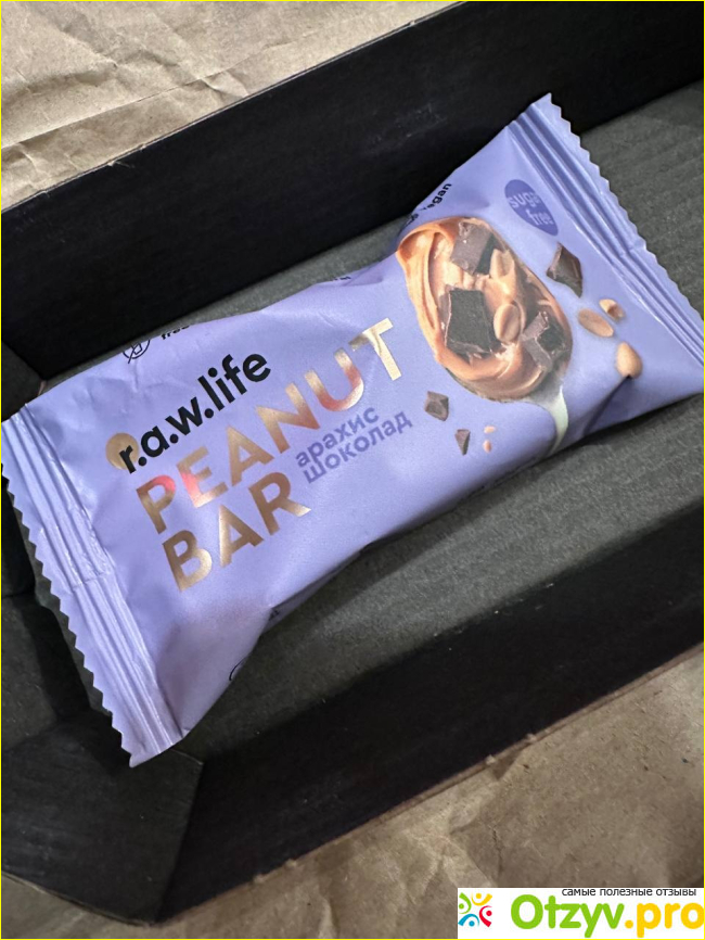Отзыв о Арахисовые батончики с арахисом и шоколадом