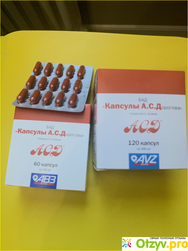 Отзыв о Капсулы А С Дорогова