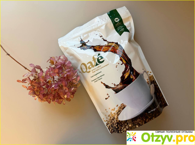 Отзыв о Зеленый кофе Qafe с растворимым пребиотиком Nutriose для похудения