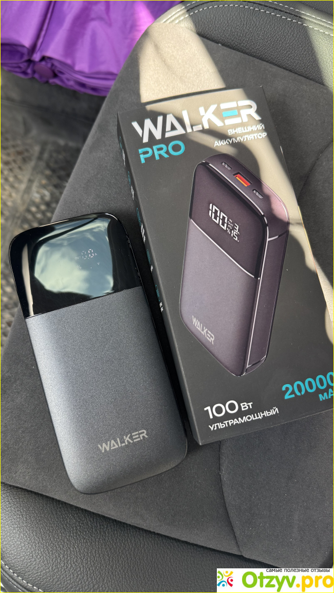 Отзыв о Power bank Walker WB-820