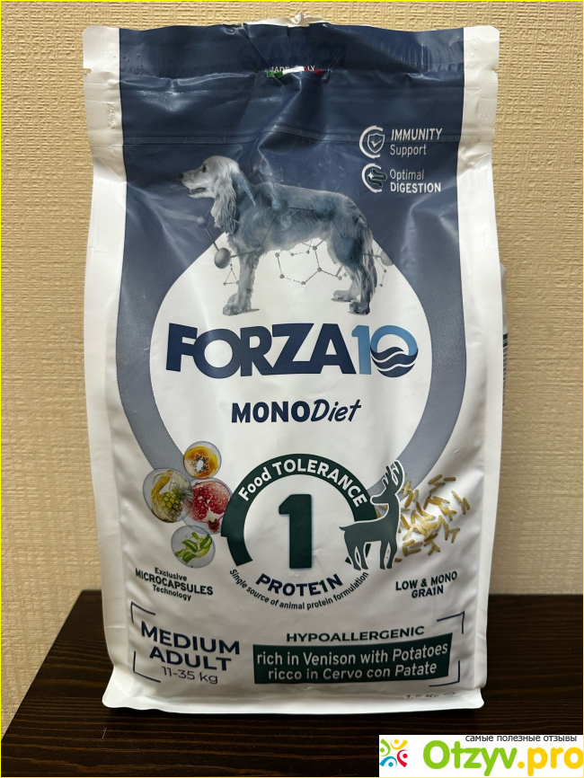 Отзыв о Корм Forza10 Mono DIET