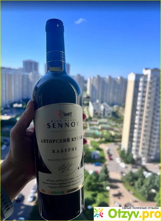 Отзыв о Вино Sennoy Авторский купаж Каберне