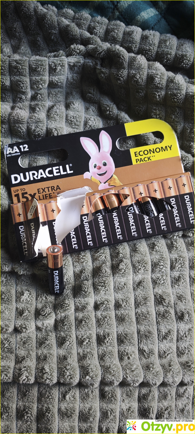Отзыв о Duracell