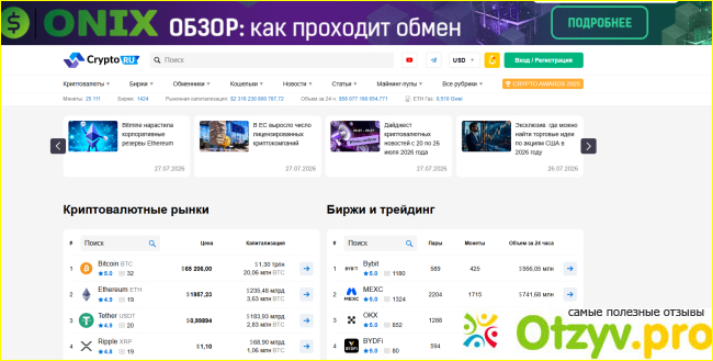 Отзыв о Crypto.ru