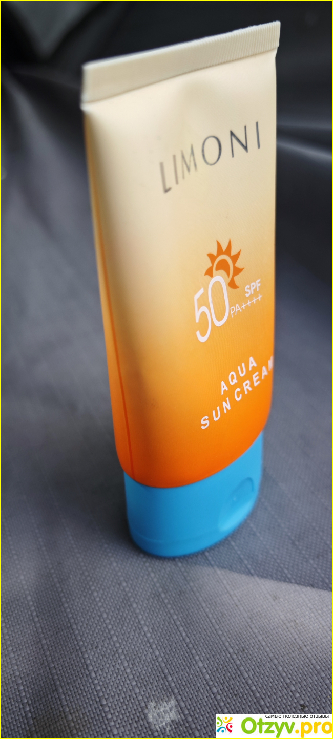 Солнцезащитный крем Aqua Sun Cream 50 SPF Limoni фото2